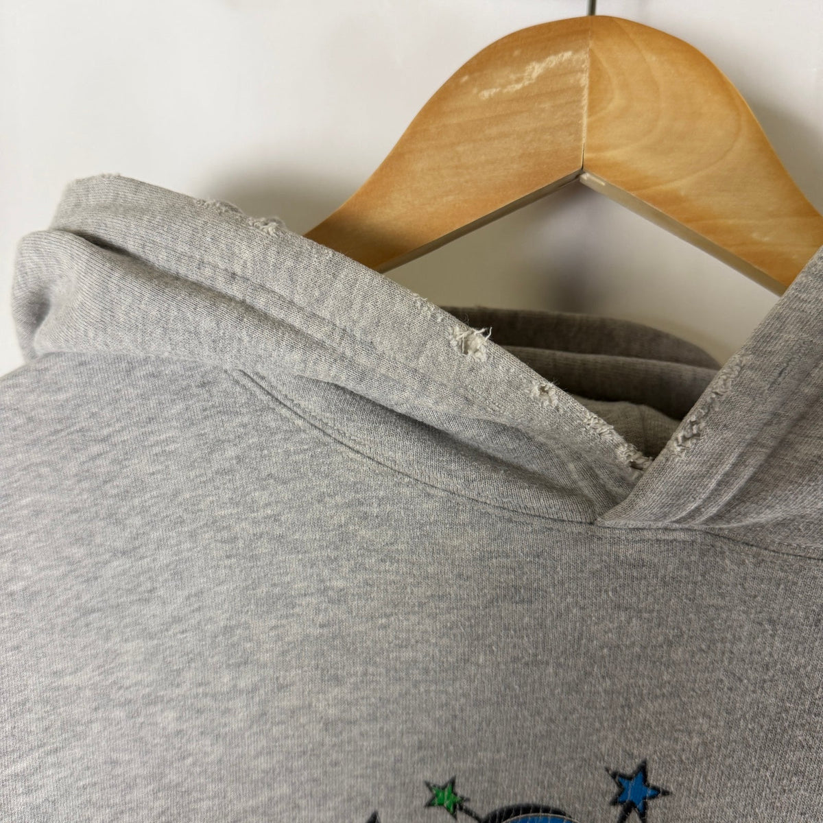 Balenciaga 90/10 Grey Distressed Hoodie