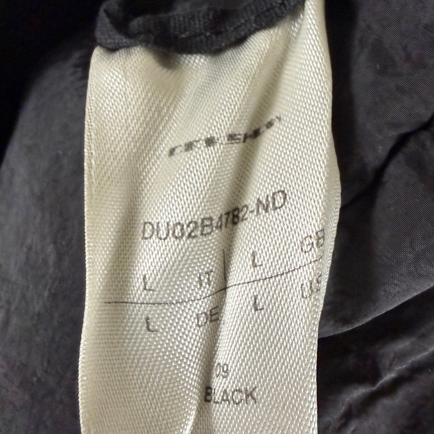 Rick Owens DRKSHDW Snap Front Black Coach Jacket