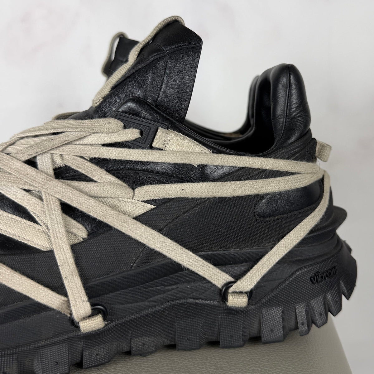 Rick Owens x Moncler Trailgrip Megalace Black