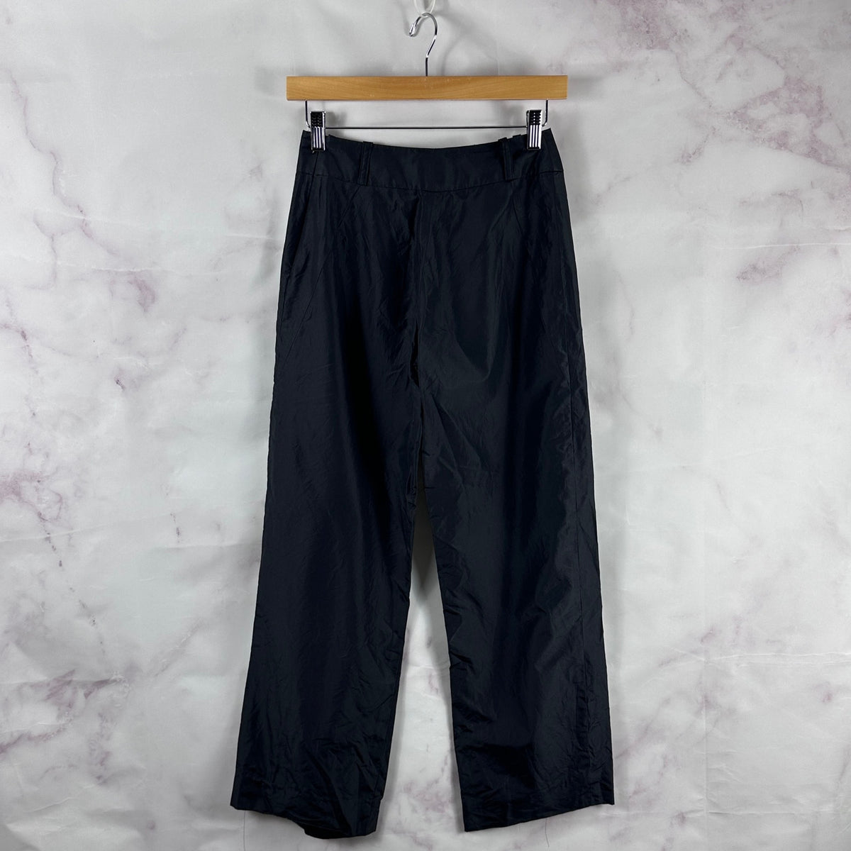 Givenchy Vision Silk Black Tech Pants