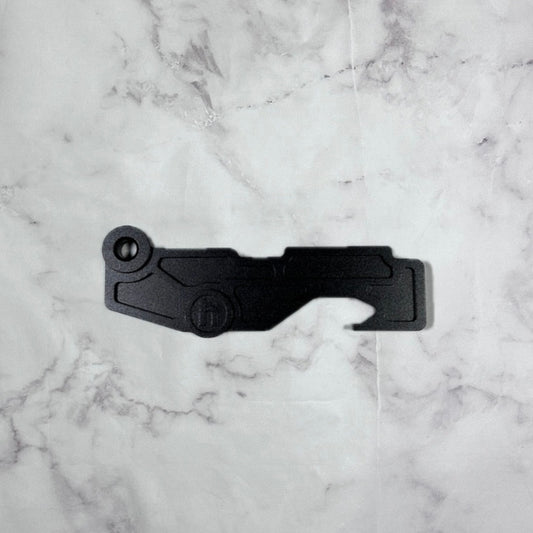 Hidden NY Black Aluminum Bottle Opener
