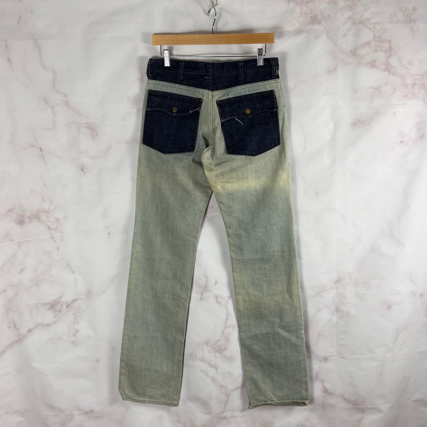 Number (N)ine A/W02 Nowhere Man Bush Pocket Denim