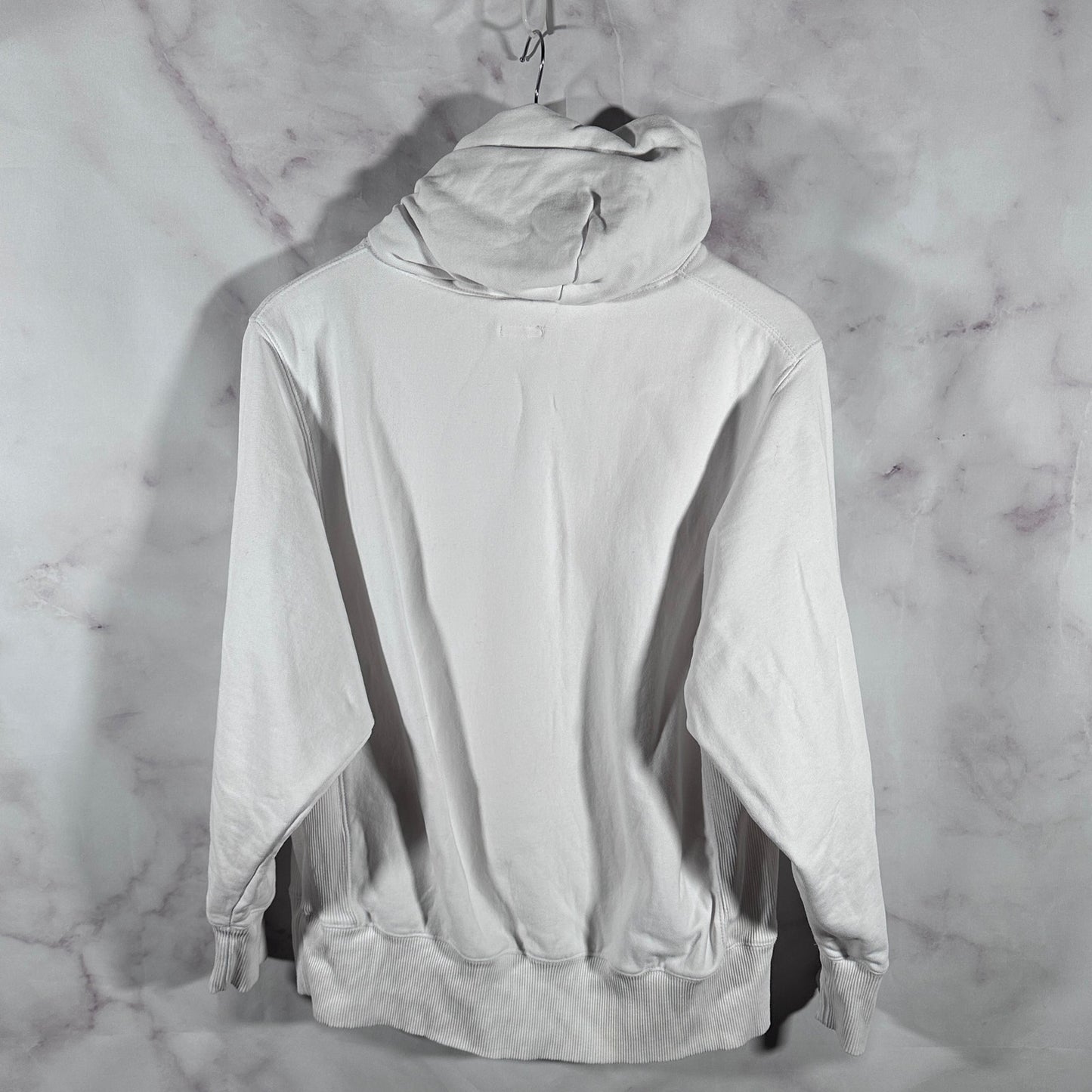 Kapital White Rain Smiley Hoodie