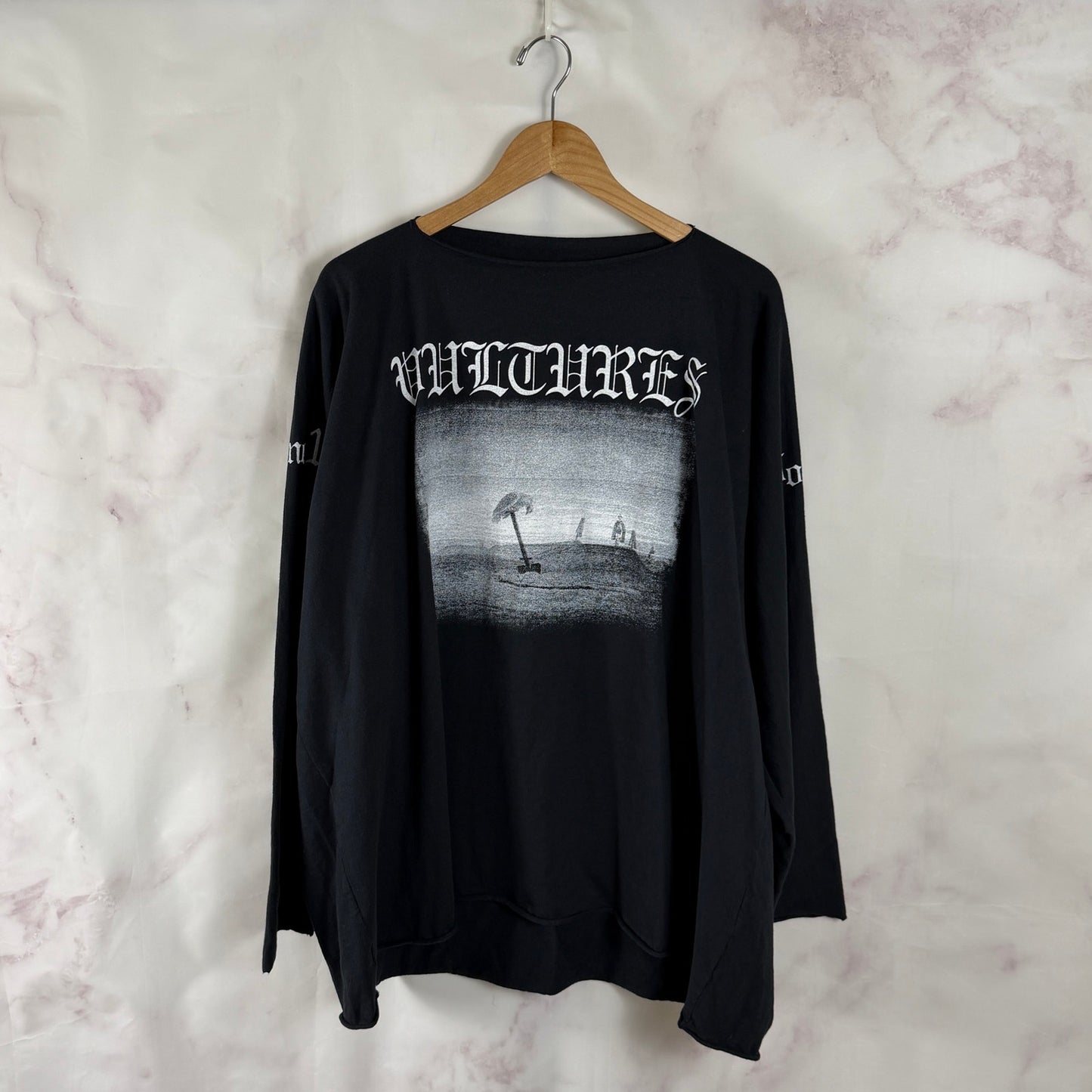 Yeezy Vultures 1 Black Box Longsleeve