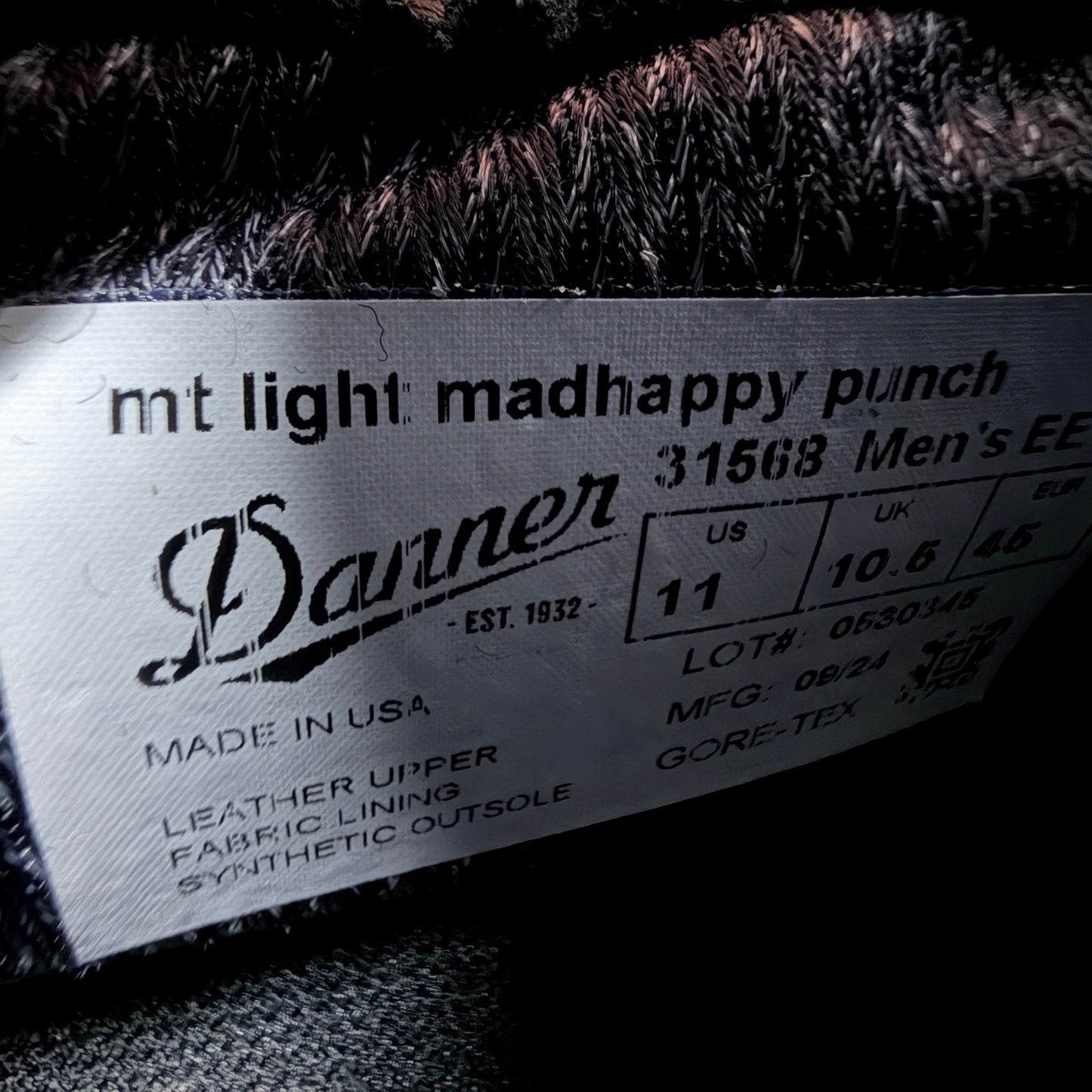 Madhappy x Danner Mountain Light Punch Pink
