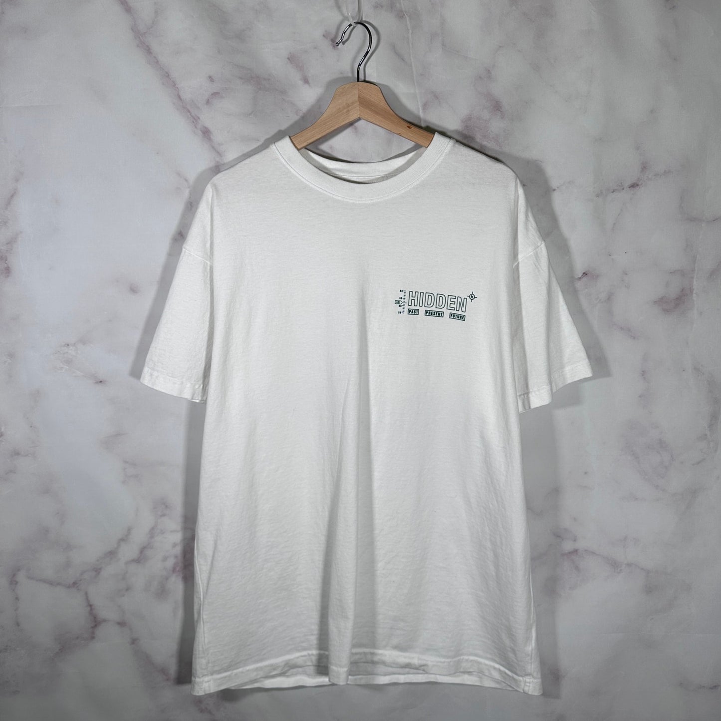 Hidden NY White/Green Navigation Tee
