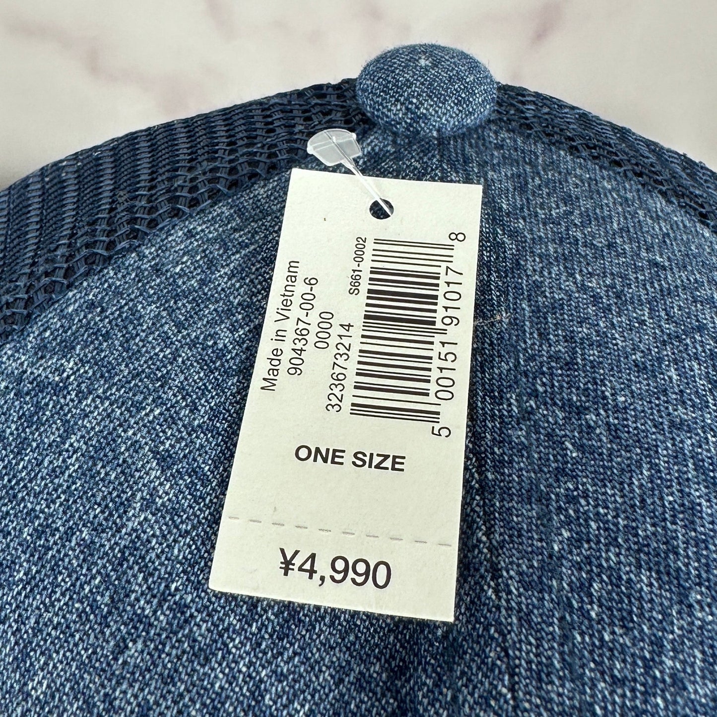 Sean Wotherspoon x Gap Re-Issue Denim & Mesh Logo Baseball Hat