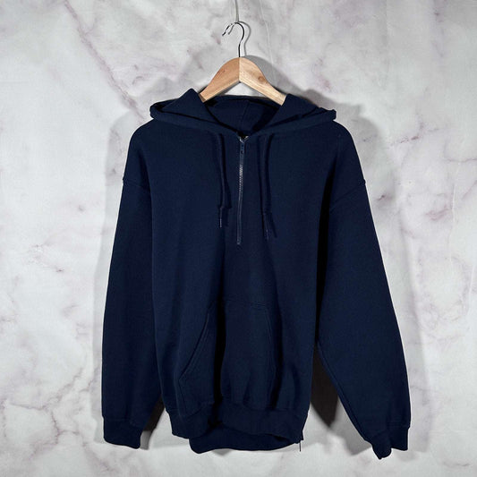 Needles Rebuild Navy Anorak Hoodie