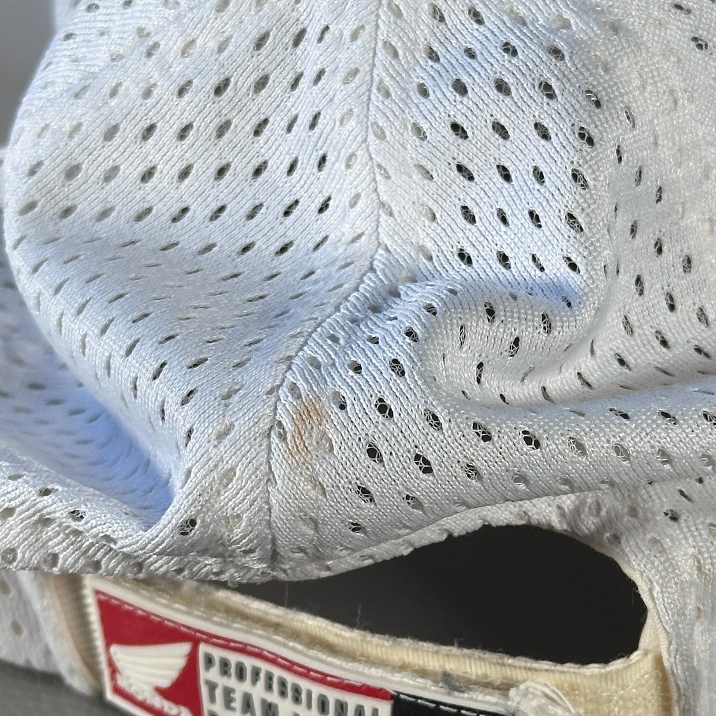 Honda Racing x Fox Official Team Issue Racewear White/Red Mesh Hat