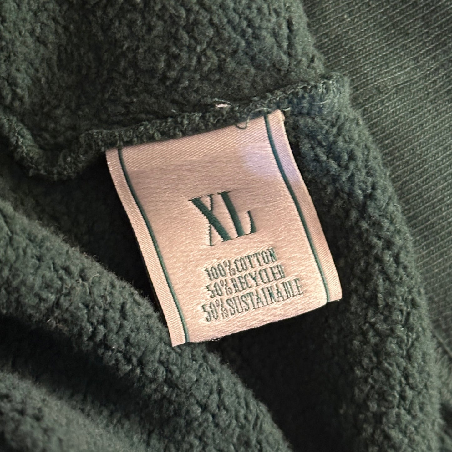 Strawberry Hunter Green Waffle Hoodie