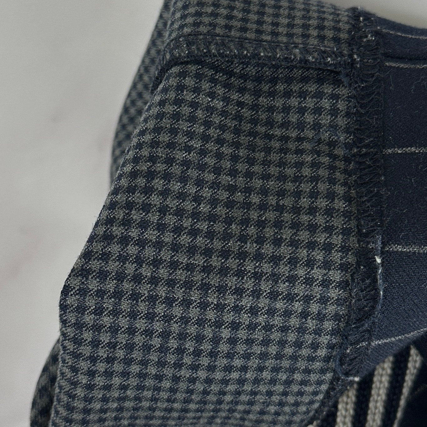 Needles x Kith Double Knit Navy Striped Track Pants