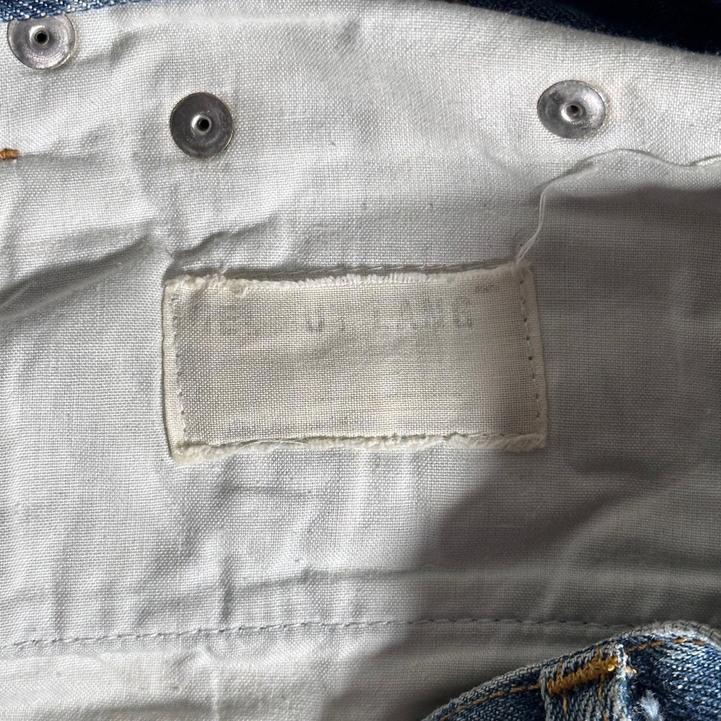 Helmut Lang Thrashed Selvedge Denim Jeans