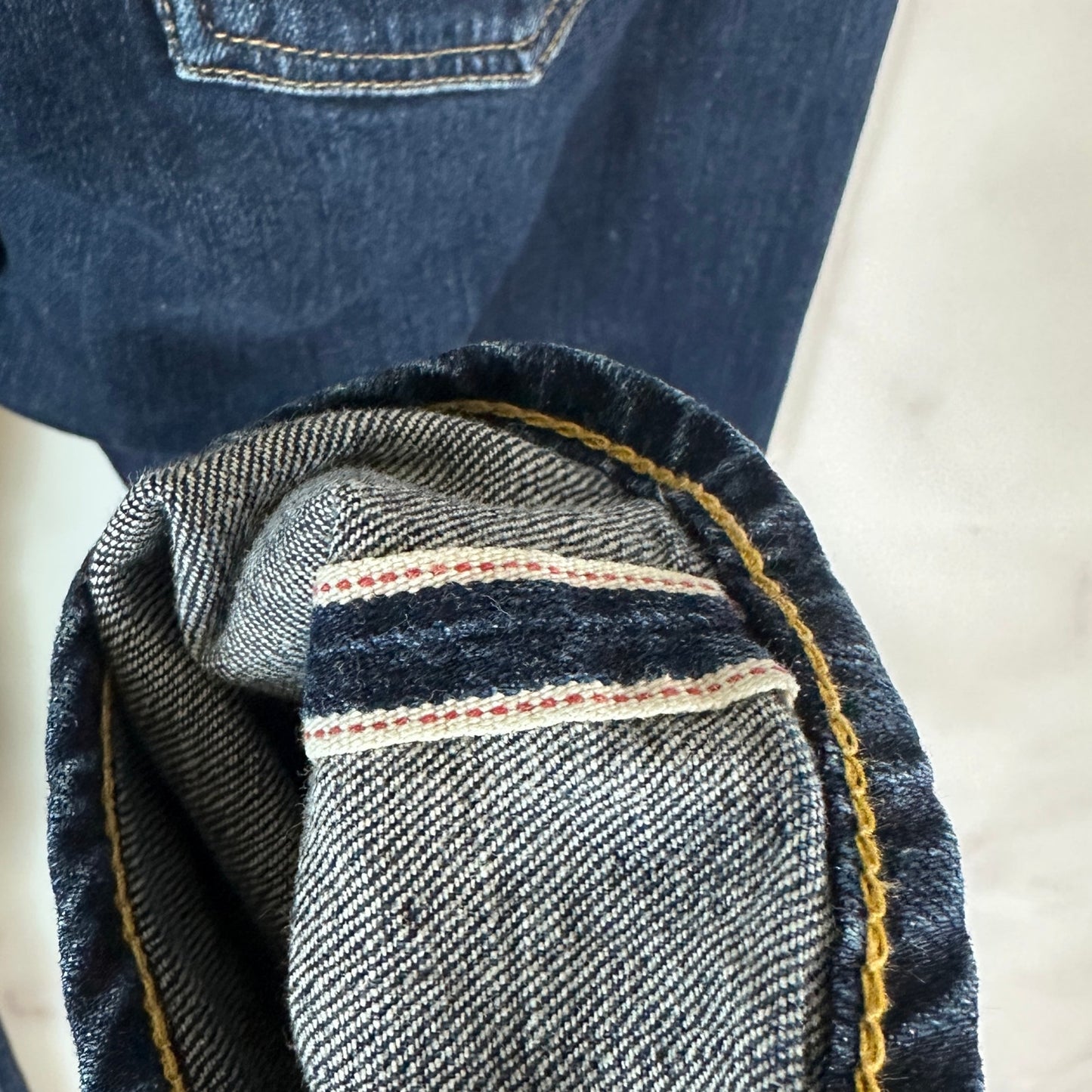 RRL Blue Selvedge Denim