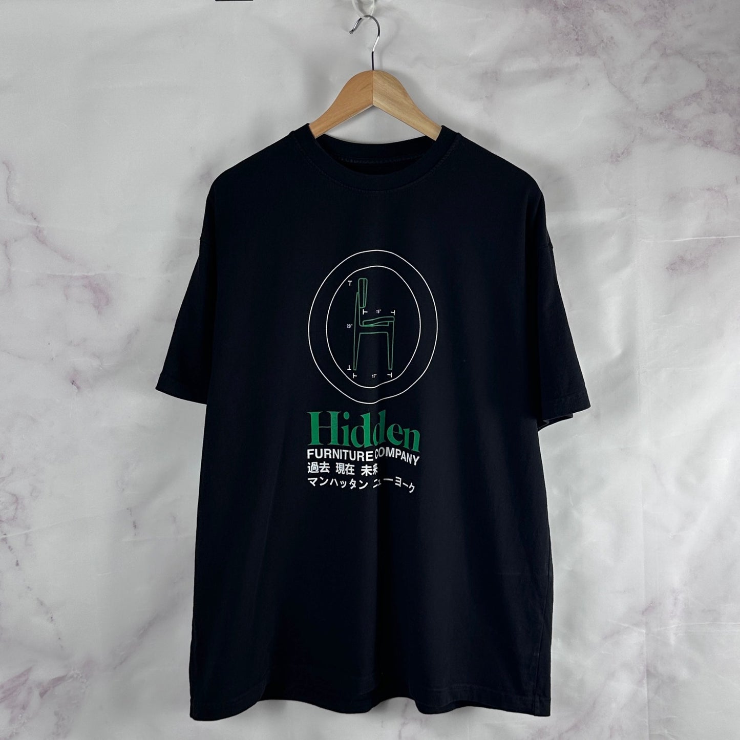 Hidden NY Furniture Company Black Tee