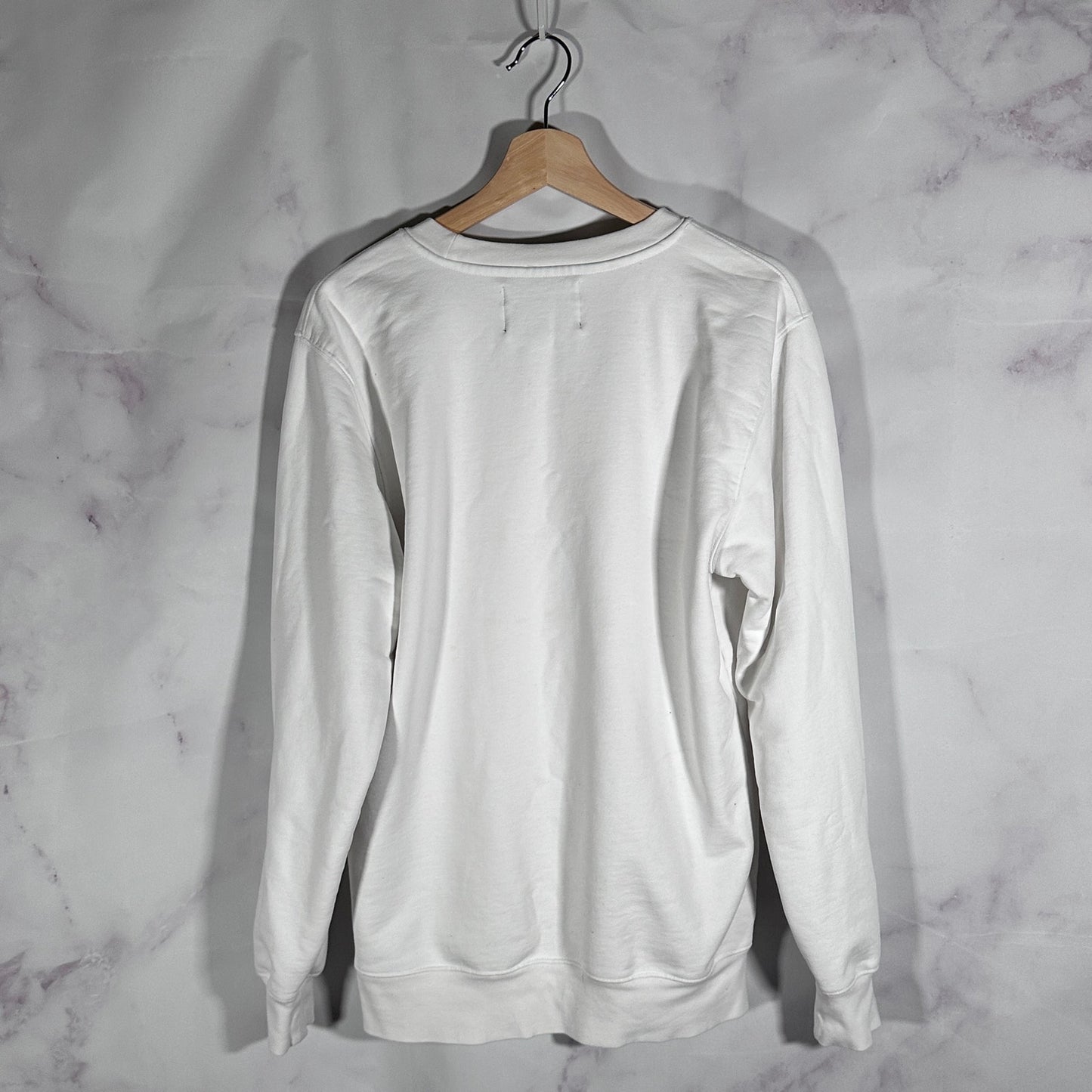 Calvin Klein x Andy Warhol RAF Simons White Photo Crewneck Sweatshirt