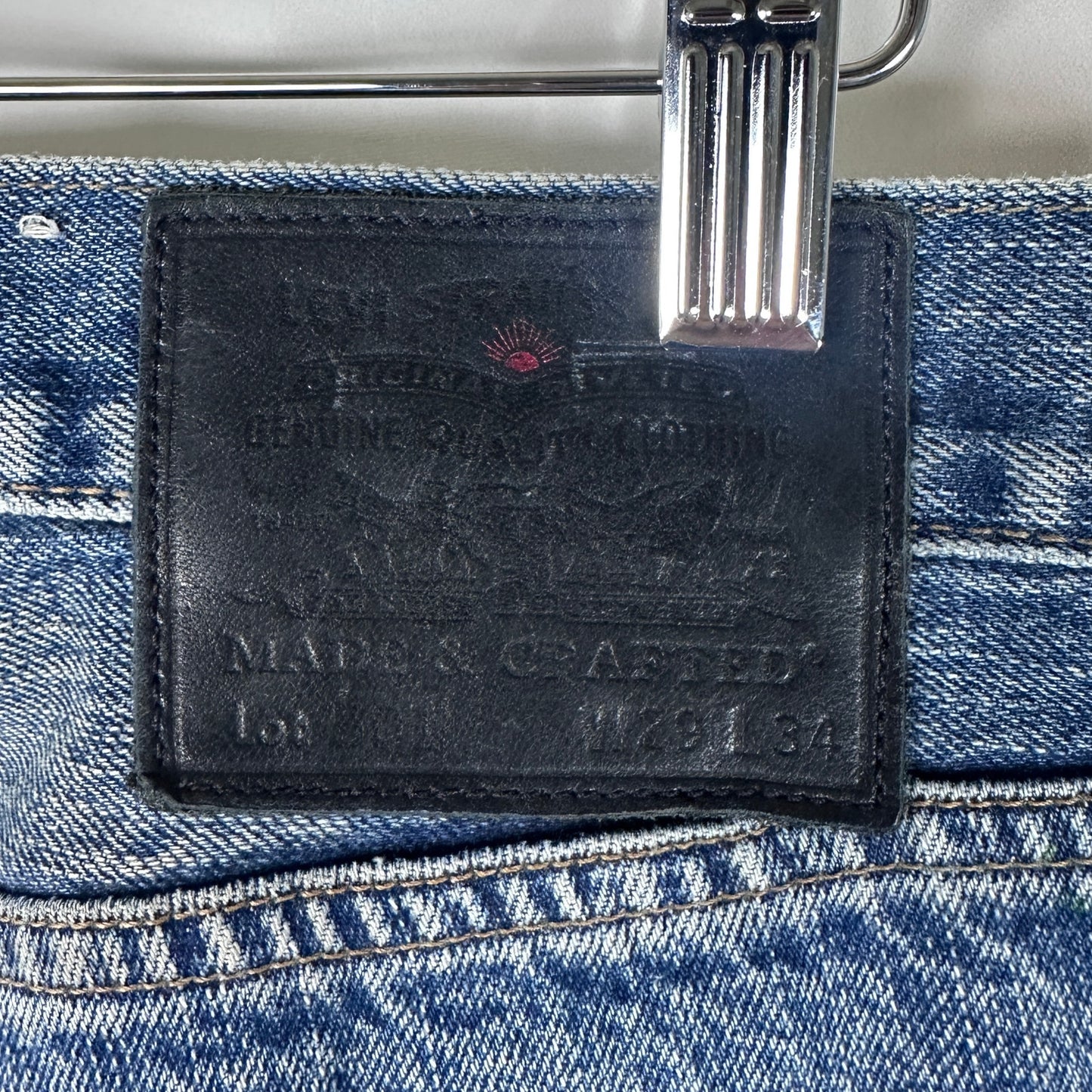 Levi’s Made & Crafted Selvedge Patchwork Repaired 501 Denim