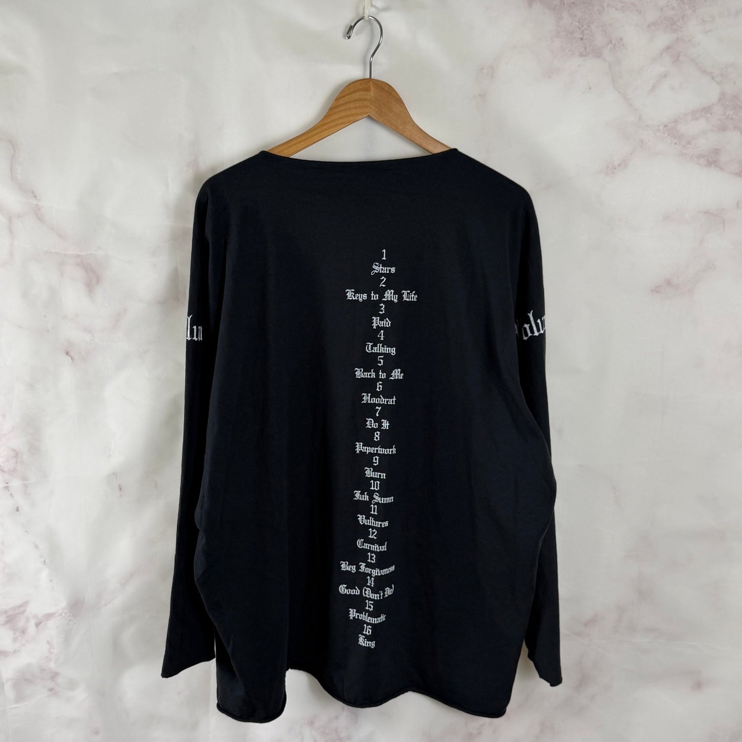 Yeezy Vultures 1 Black Box Longsleeve