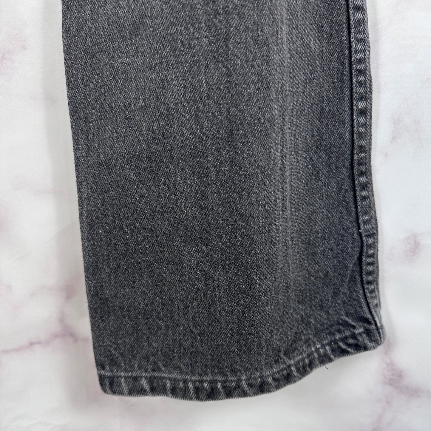 Vintage Rustler Grey Flare Denim