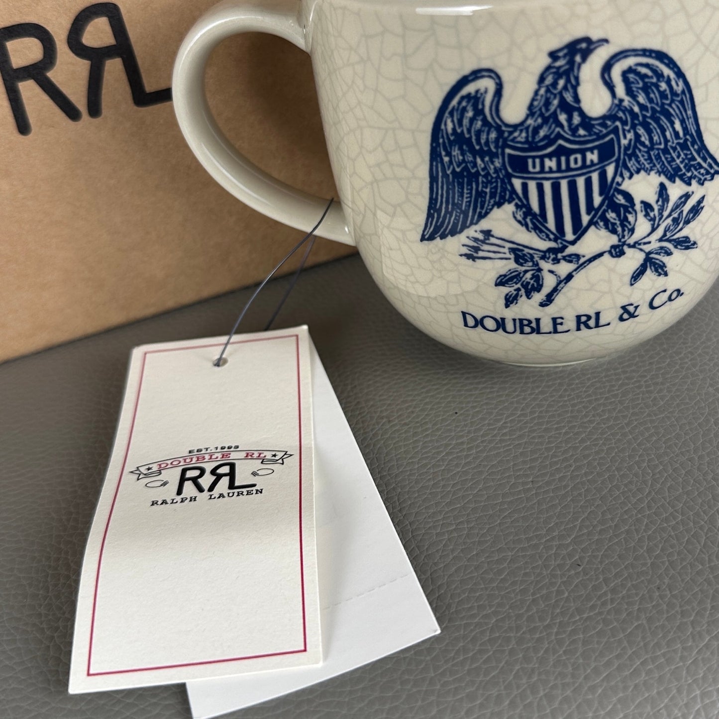 RRL Stoneware Eagle Souvenir Mug