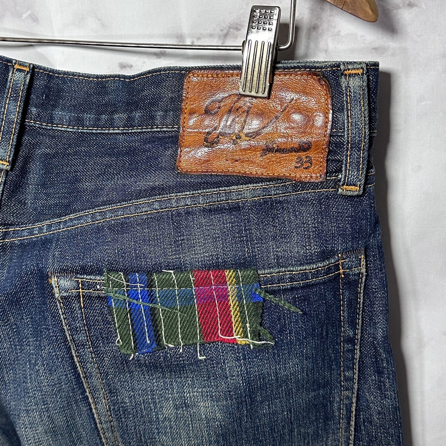 Kapital Sashiko & Boro Patchwork Selvedge Denim