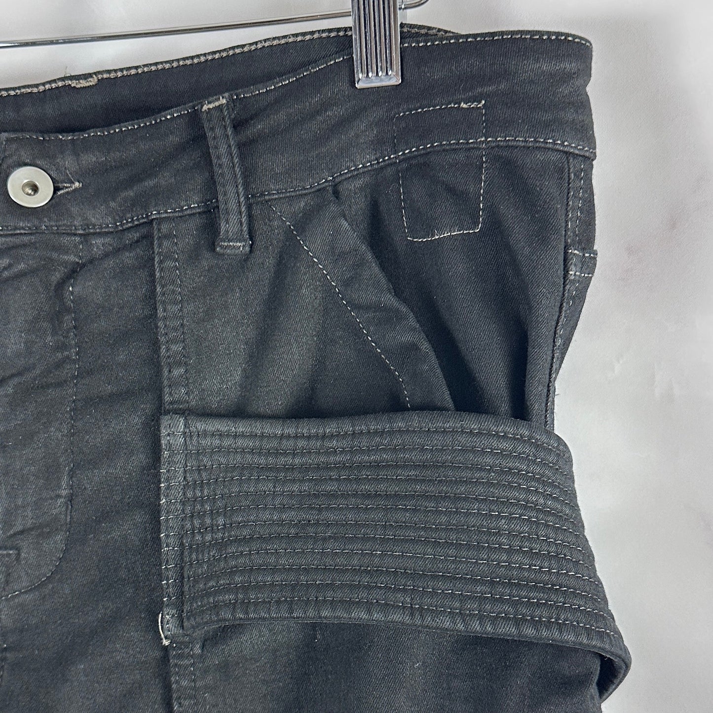Rick Owens DRKSHDW Black Creatch Pants