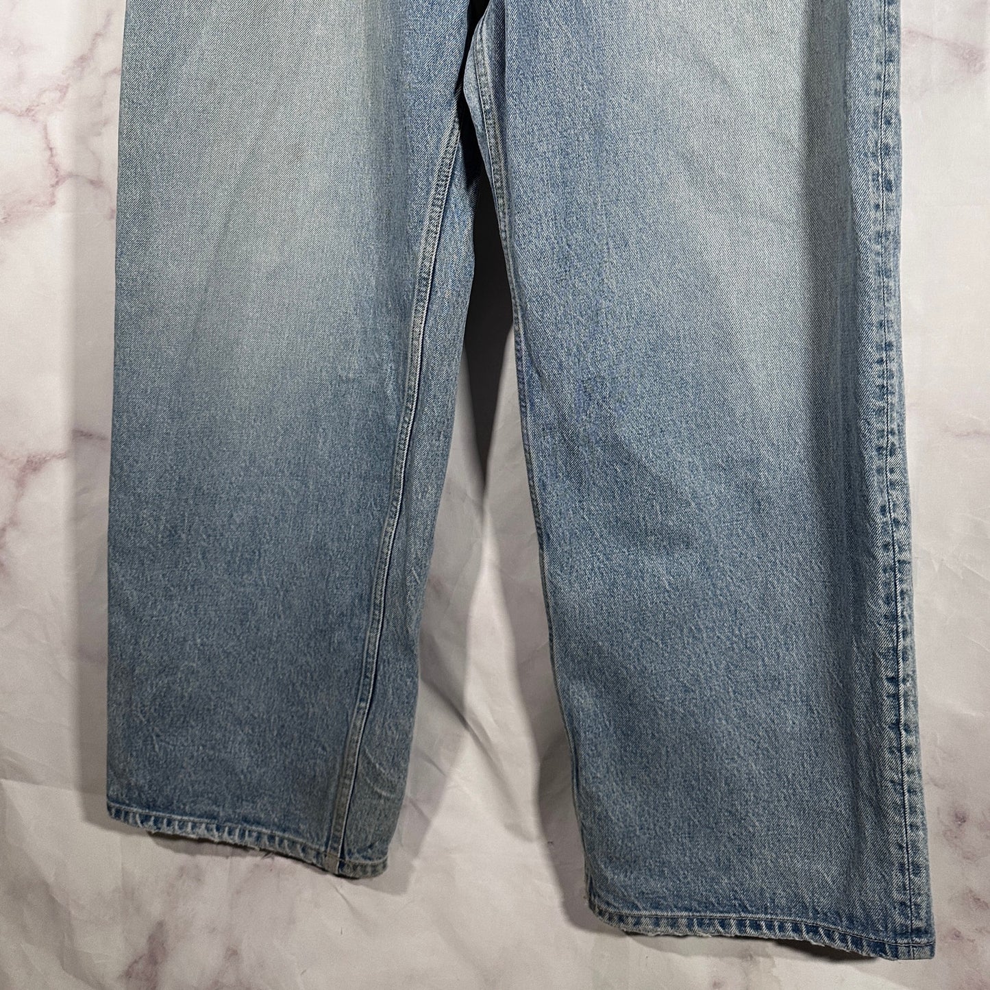 Balenciaga Light Wash Baggy Denim