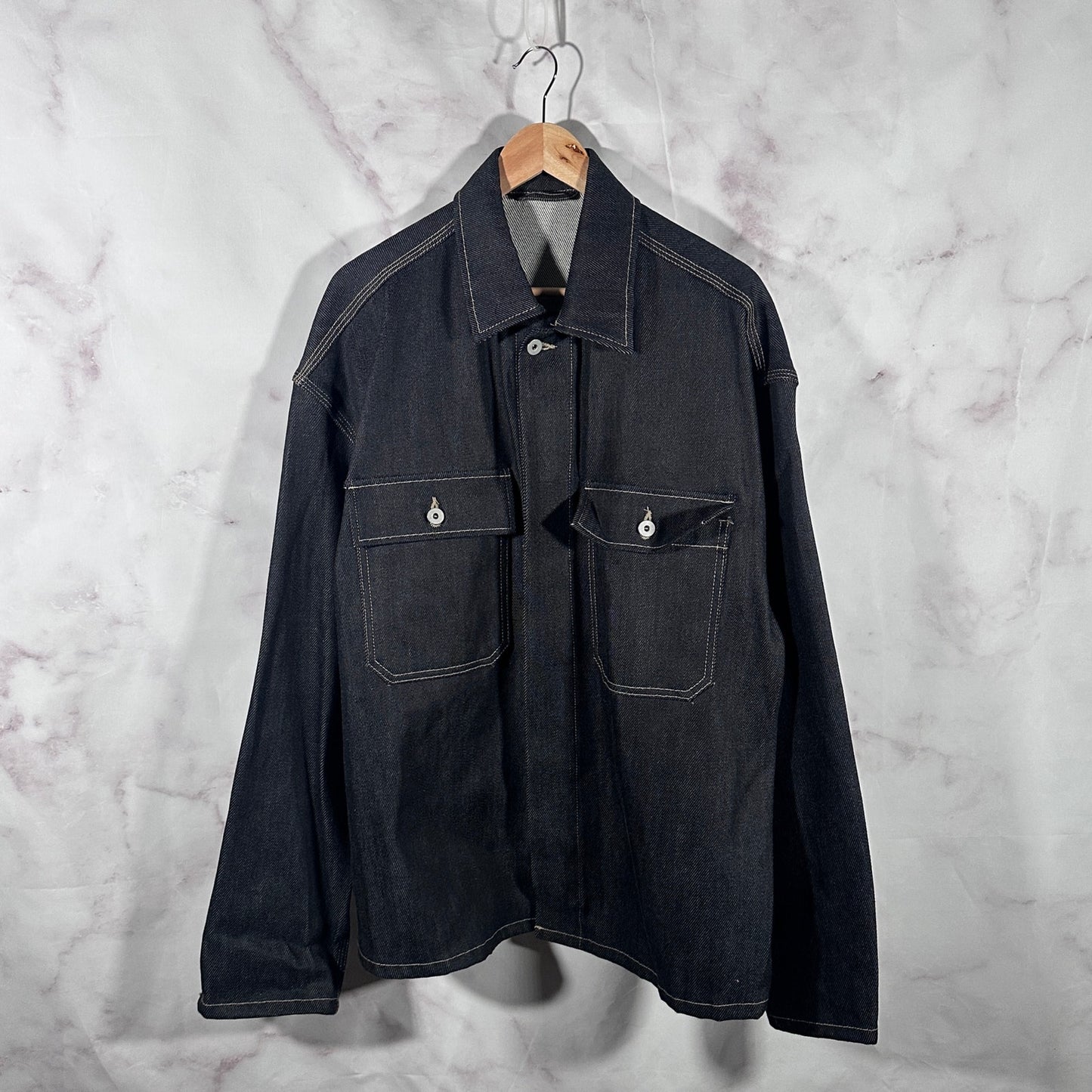 Yeezy Raw Indigo Denim Trucker Jacket