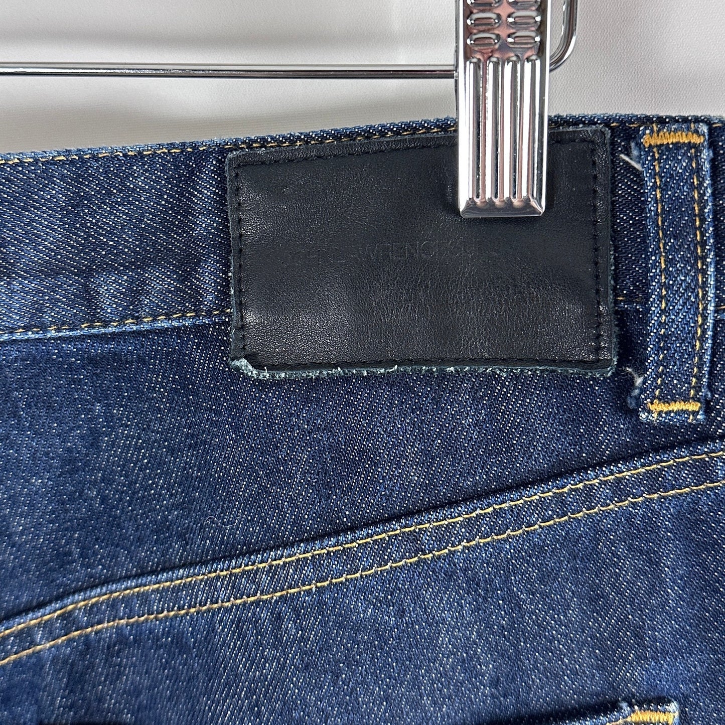 John Lawrence Sullivan Indigo Released Hem Denim