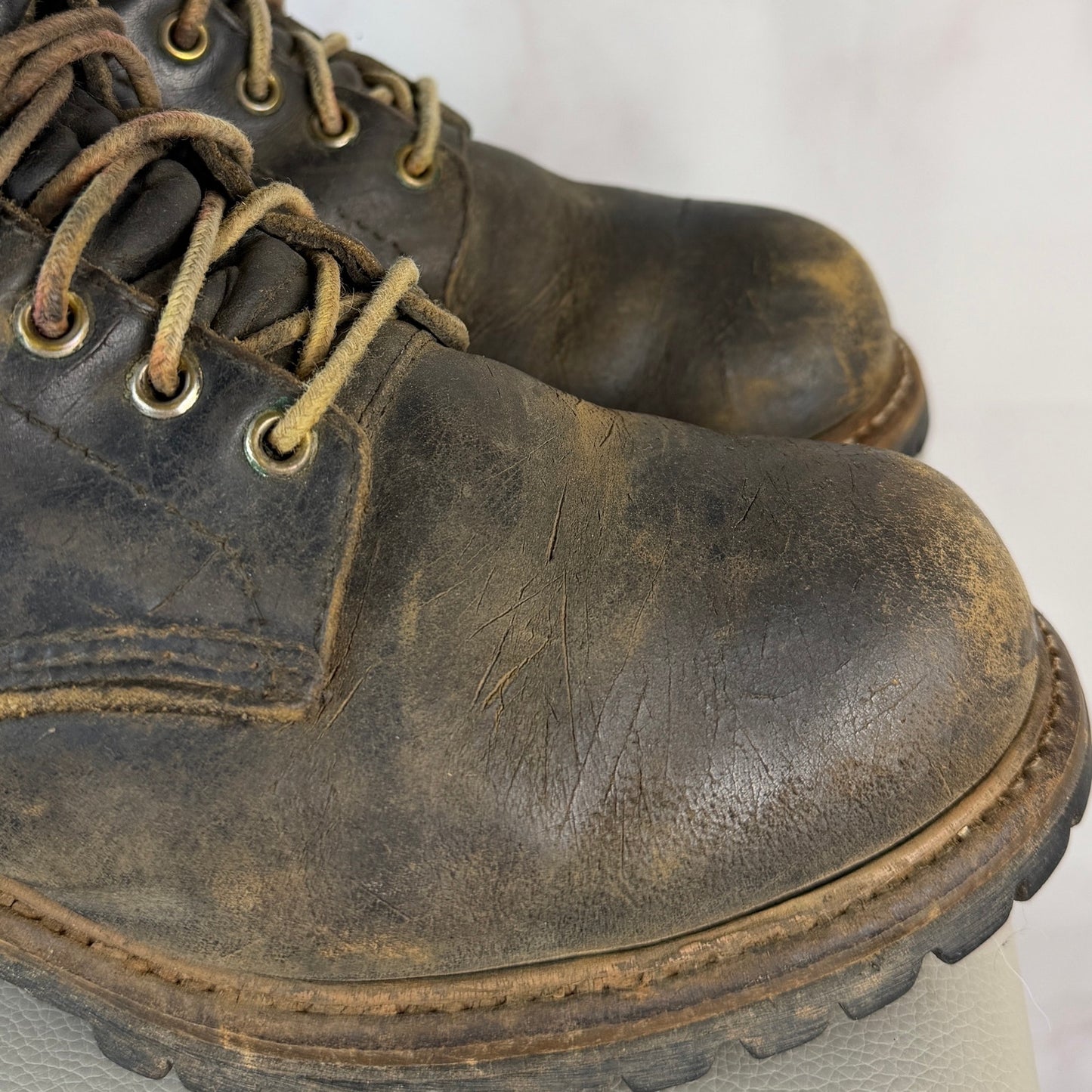 Red Wing 218 Logger Brown Leather Boots