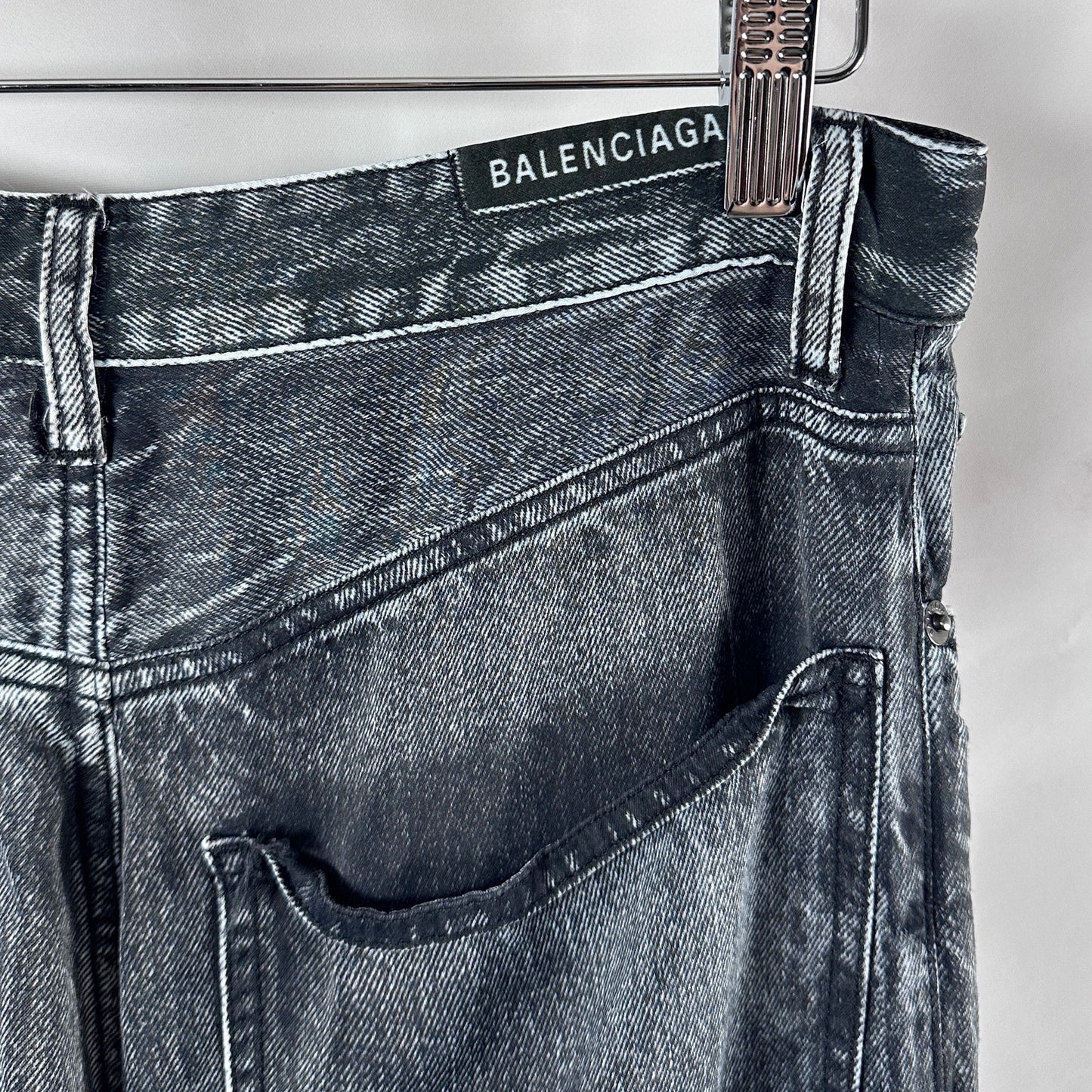 Balenciaga Trompe L’oeil Jeans