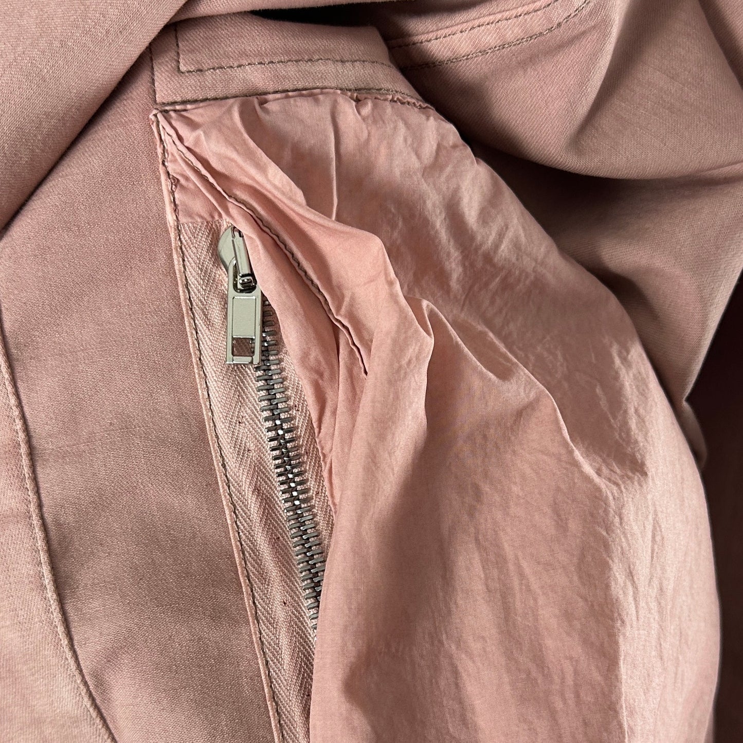 Rick Owens DRKSHDW S/S23 Edfu Faded Pink Outershirt