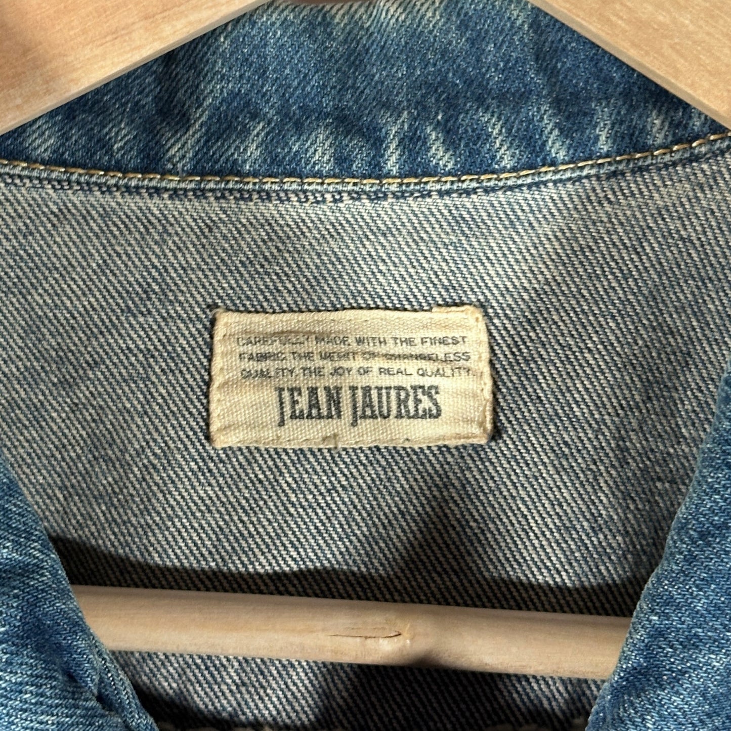 Vintage Marlboro Jean Jaures Denim Jacket