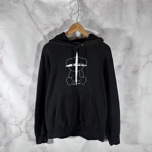 Undercover Black Sweet Danger Bear Cross Hoodie