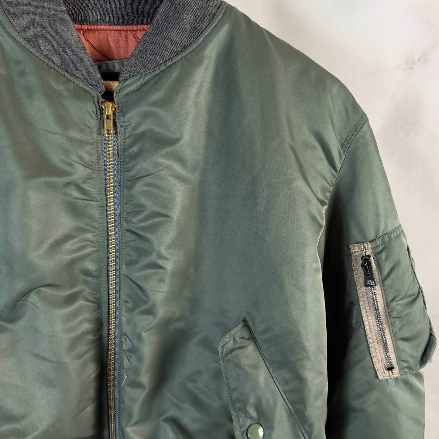 Vintage 90s MA-1 Japanese Imaishoji Bomber Jacket