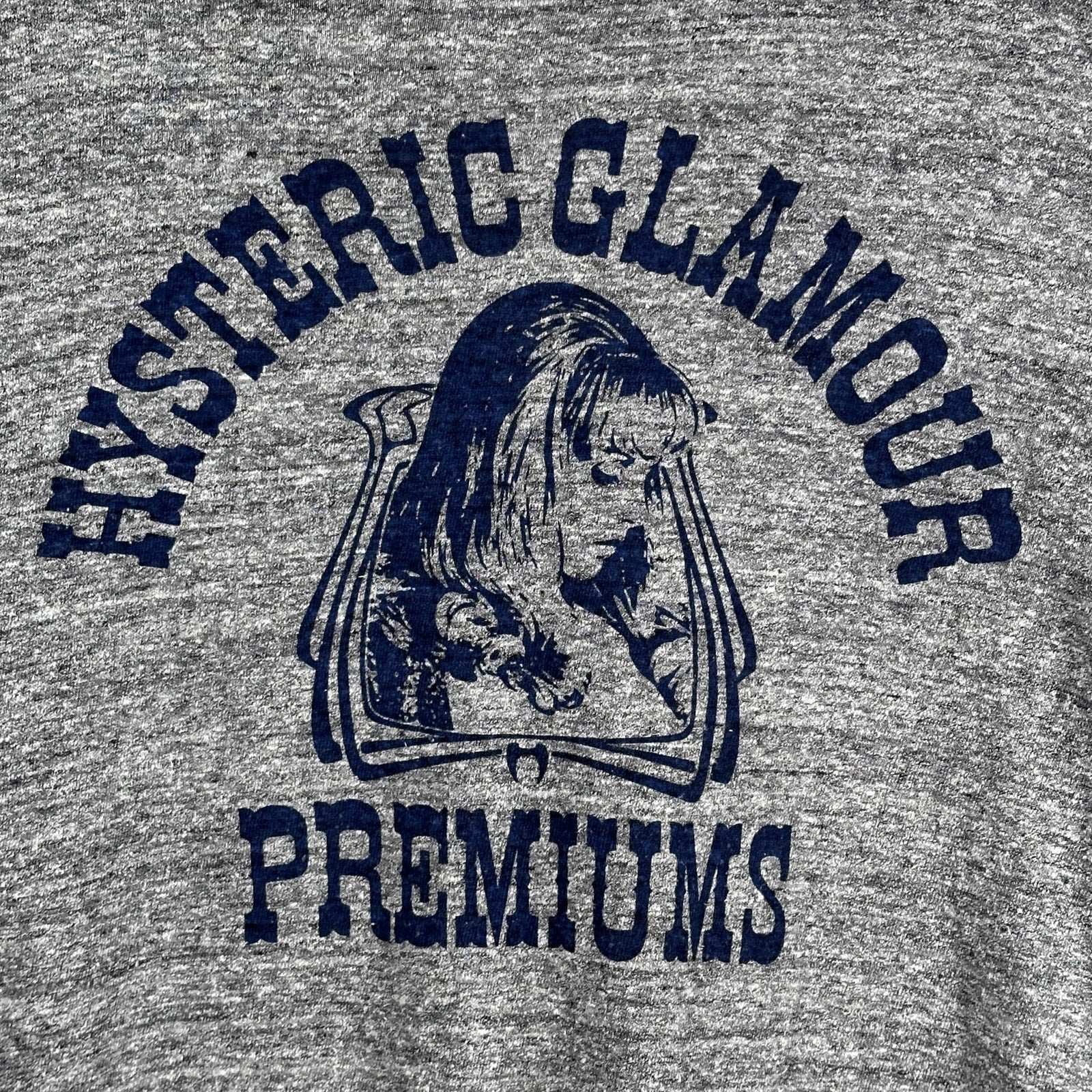 Hysteric Glamour Premiums Heather Grey Tee