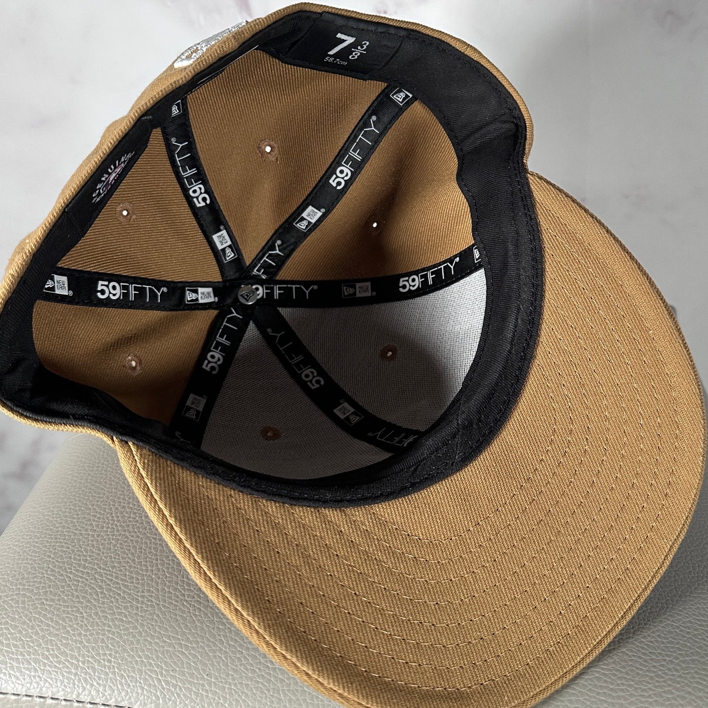New Era Japan Exclusive Low Profile New York Yankees Tan Fitted Hat
