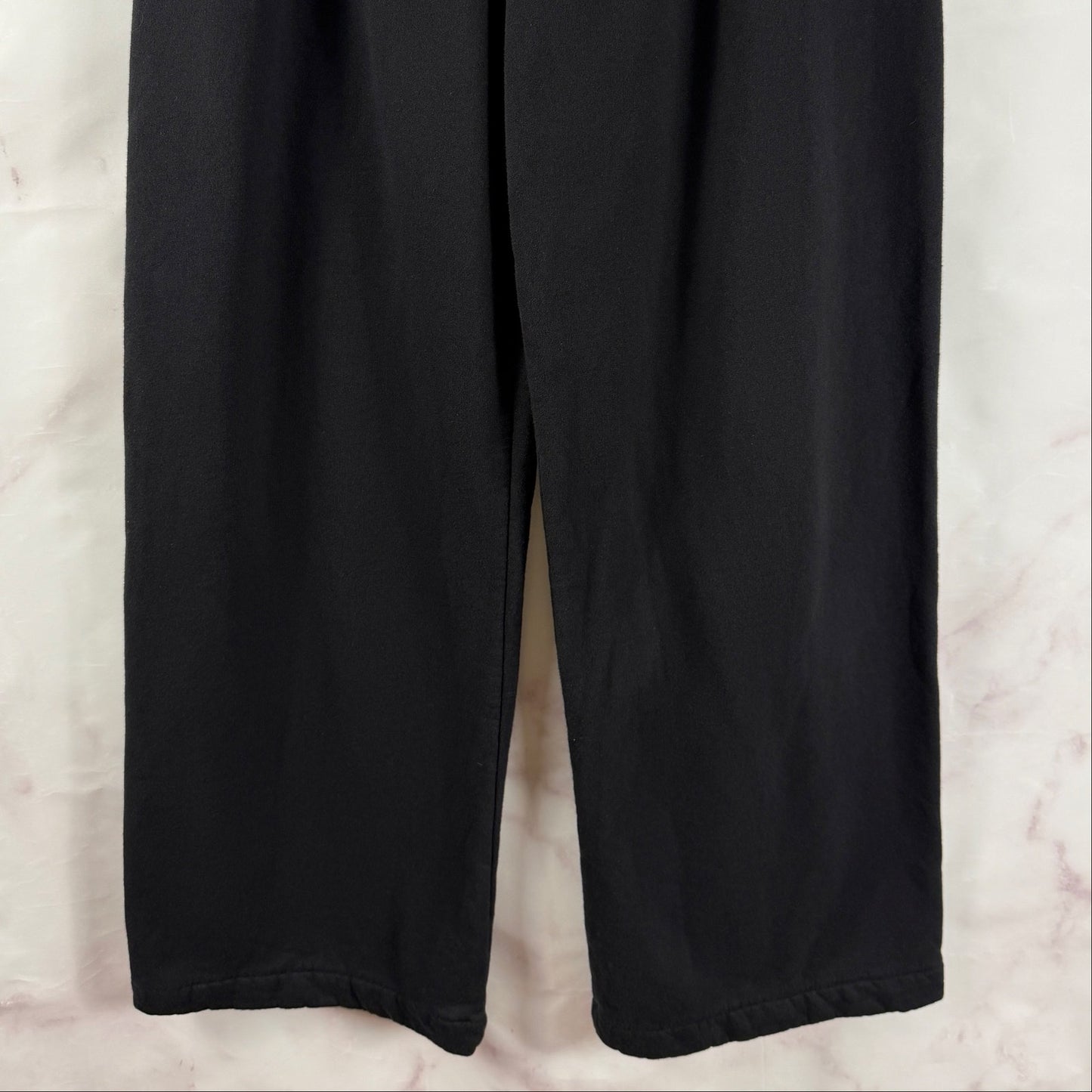 Yeezy Sample Black Wide Leg Sweatpants