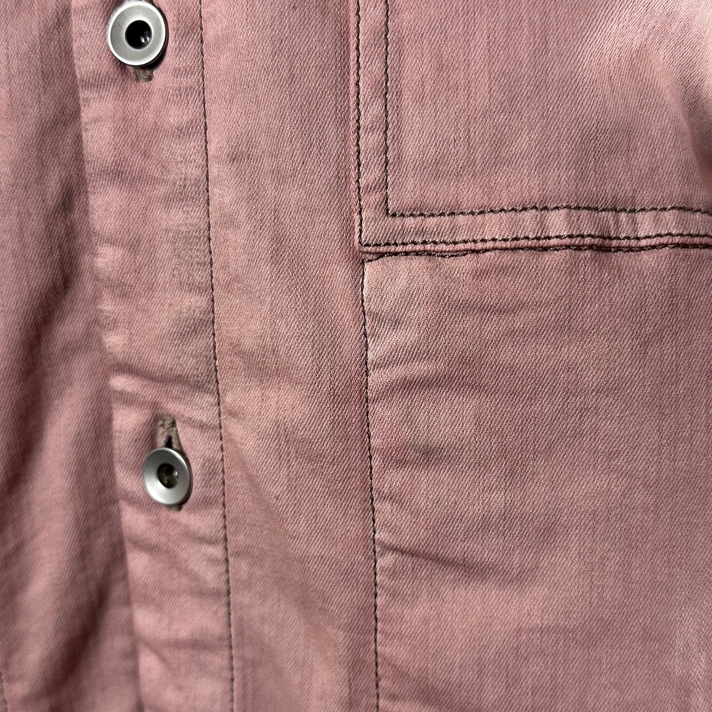 Rick Owens DRKSHDW S/S23 Edfu Faded Pink Outershirt