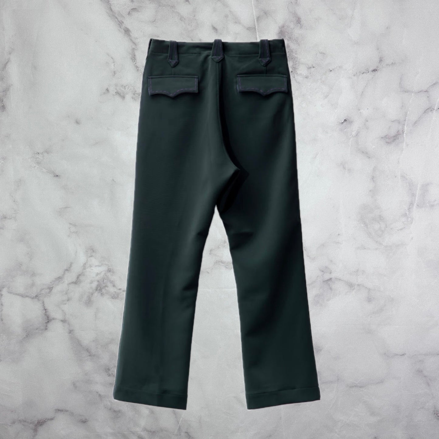 Needles Black Western Leisure Boot Cut Pants