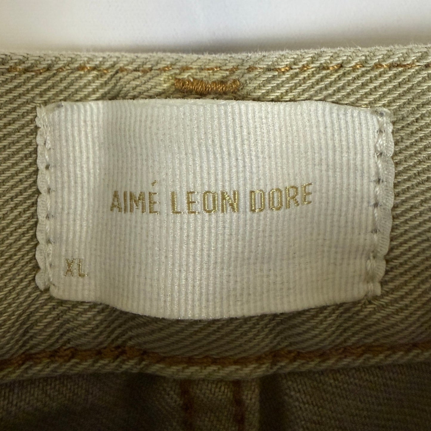Aime Leon Dore S/S23 Laurel Oak Garment Dyed Denim Shorts