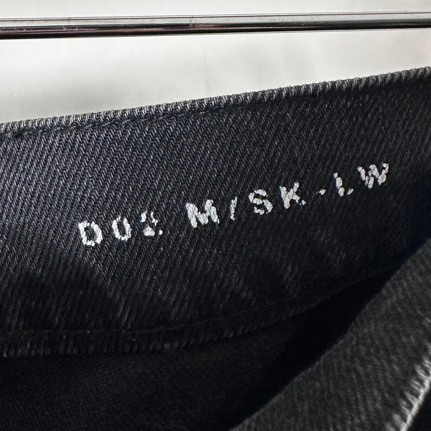 Saint Laurent Paris D02 Black Skinny LW Hedi Slimane Denim