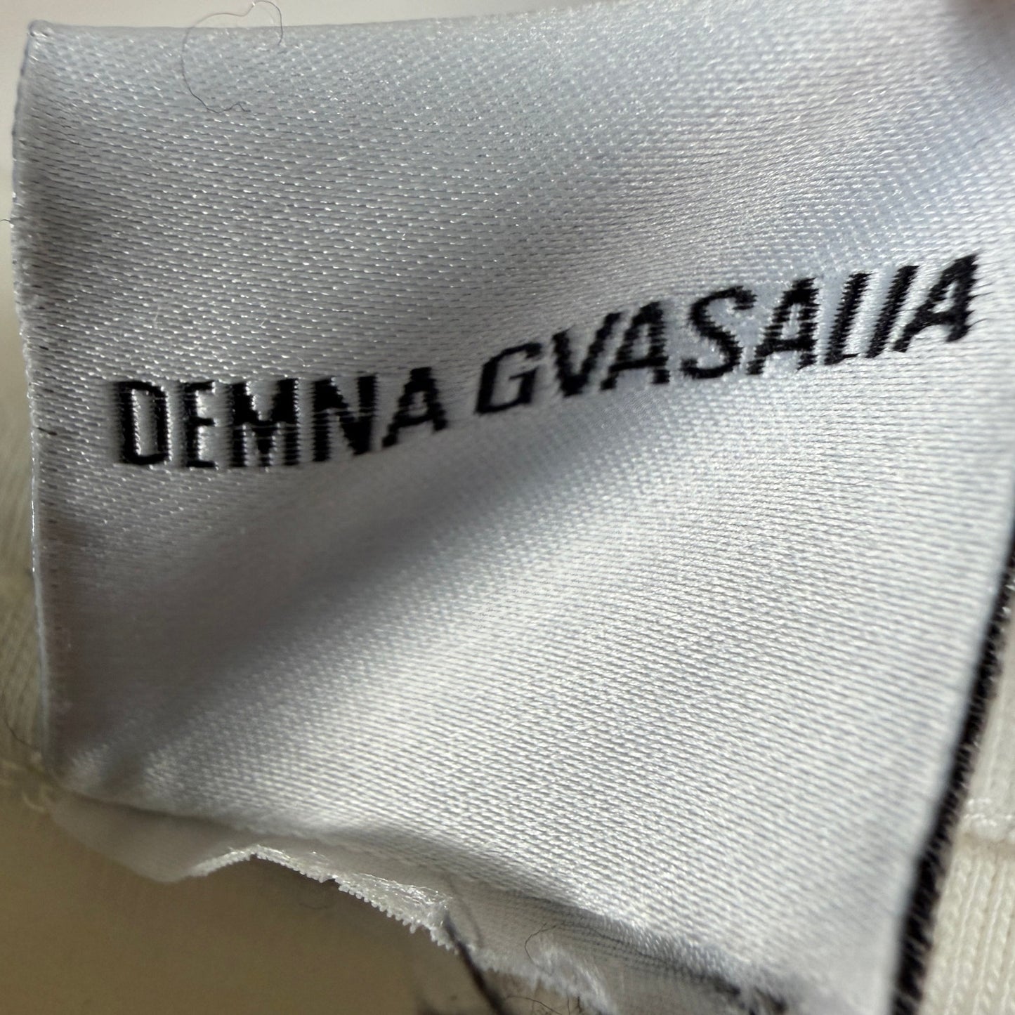 Vetements DHL Inside Out White Label Tee