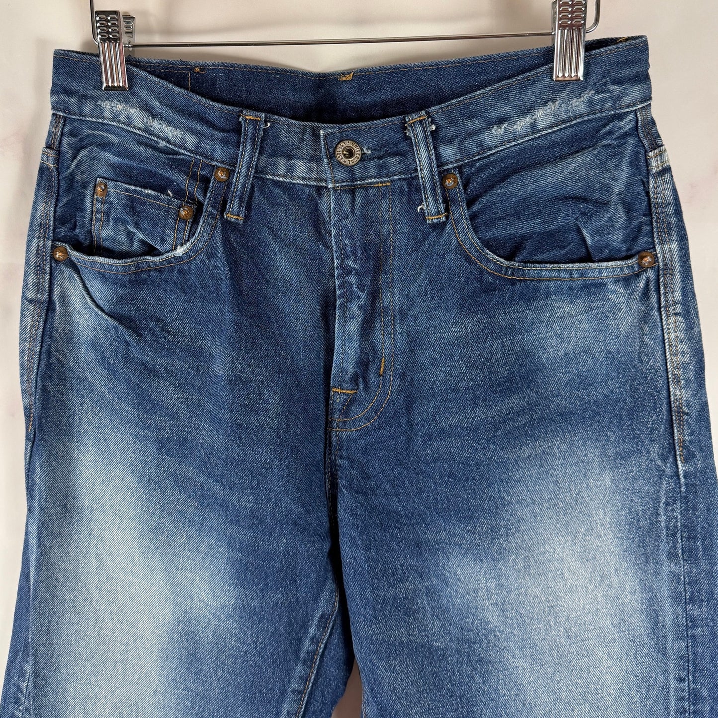 Cepo Straight Japanese Selvedge Blue Jeans
