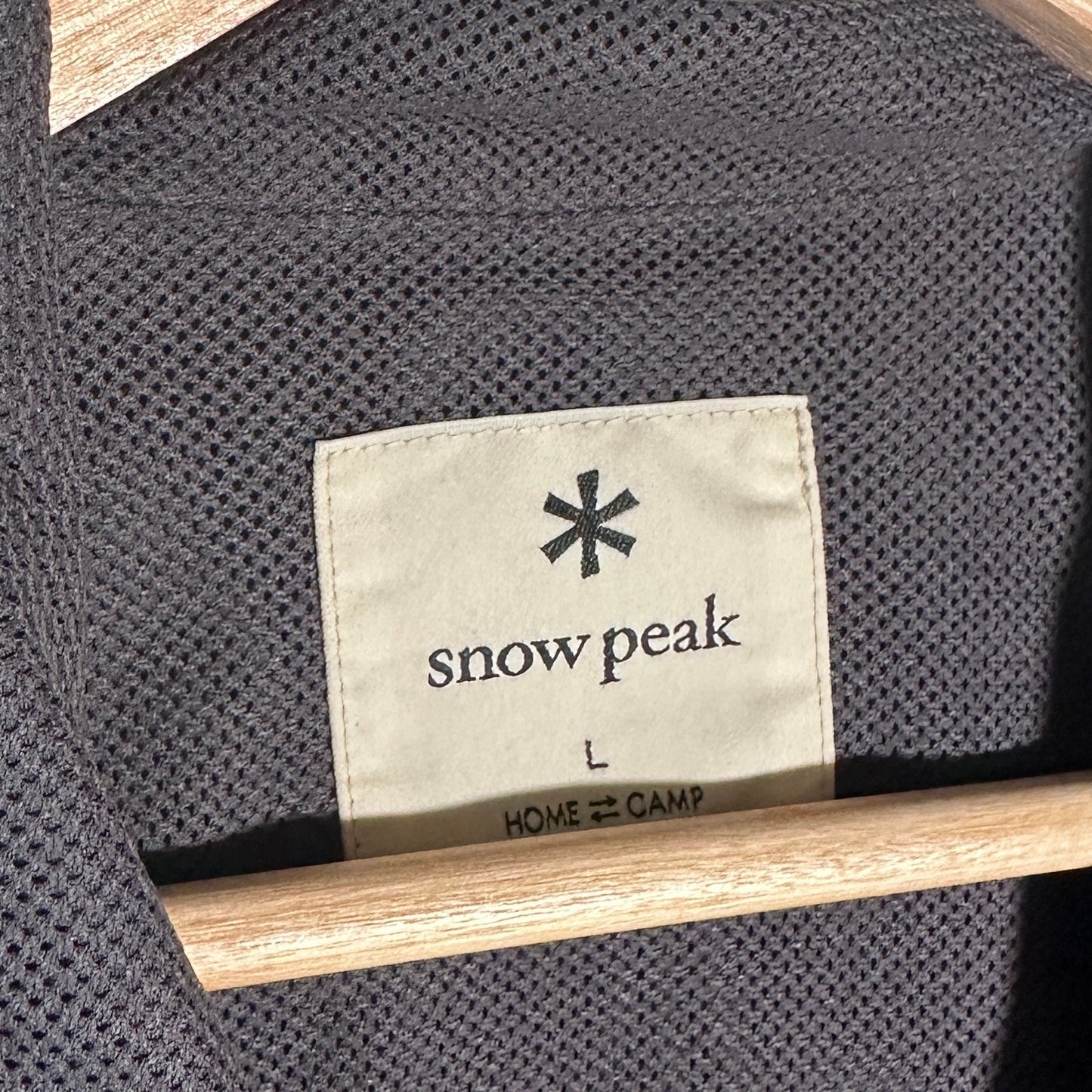 Snow Peak Insect Shield Grey Mesh Pullover Jacket