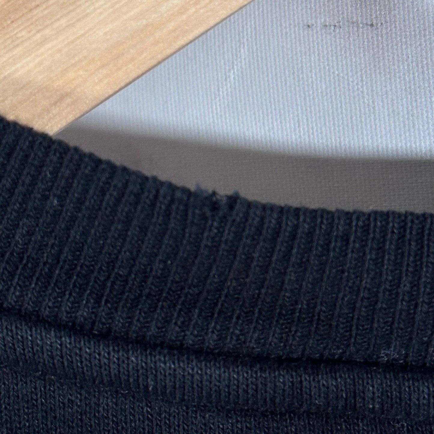 Rick Owens DRKSHDW F/W16 Black Patch Crewneck