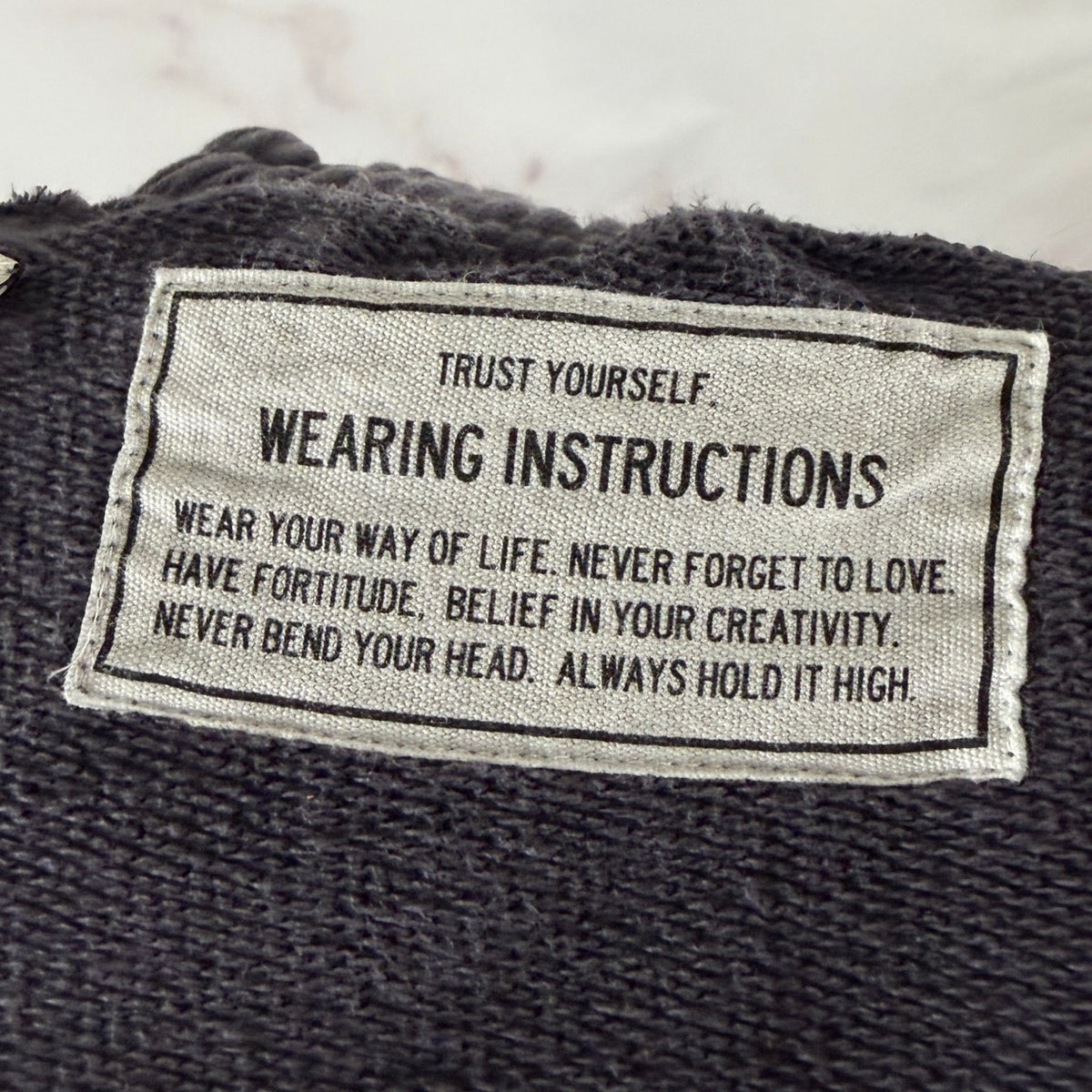 Miharayasuhiro Wide Distressed Faded Grey Sweatpants