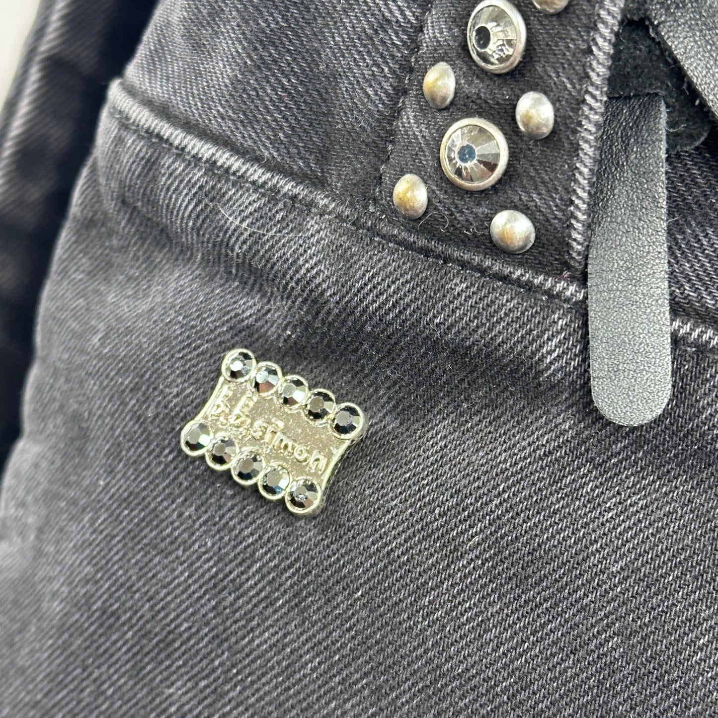 Supreme x b.b. Simon Black Denim Backpack