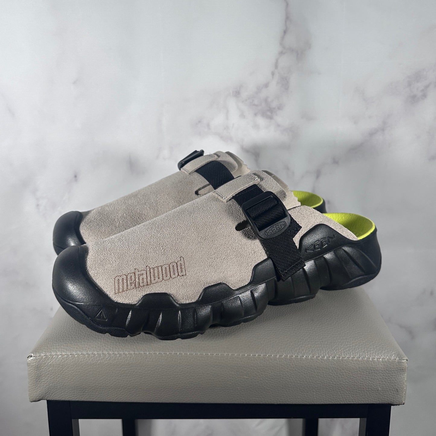 Keen x Metalwood Studio Hyperport Clog Taupe