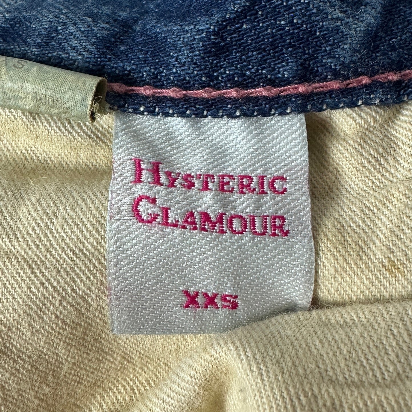 Hysteric Glamour ‘Love Buzz’ Japanese Repaired Denim