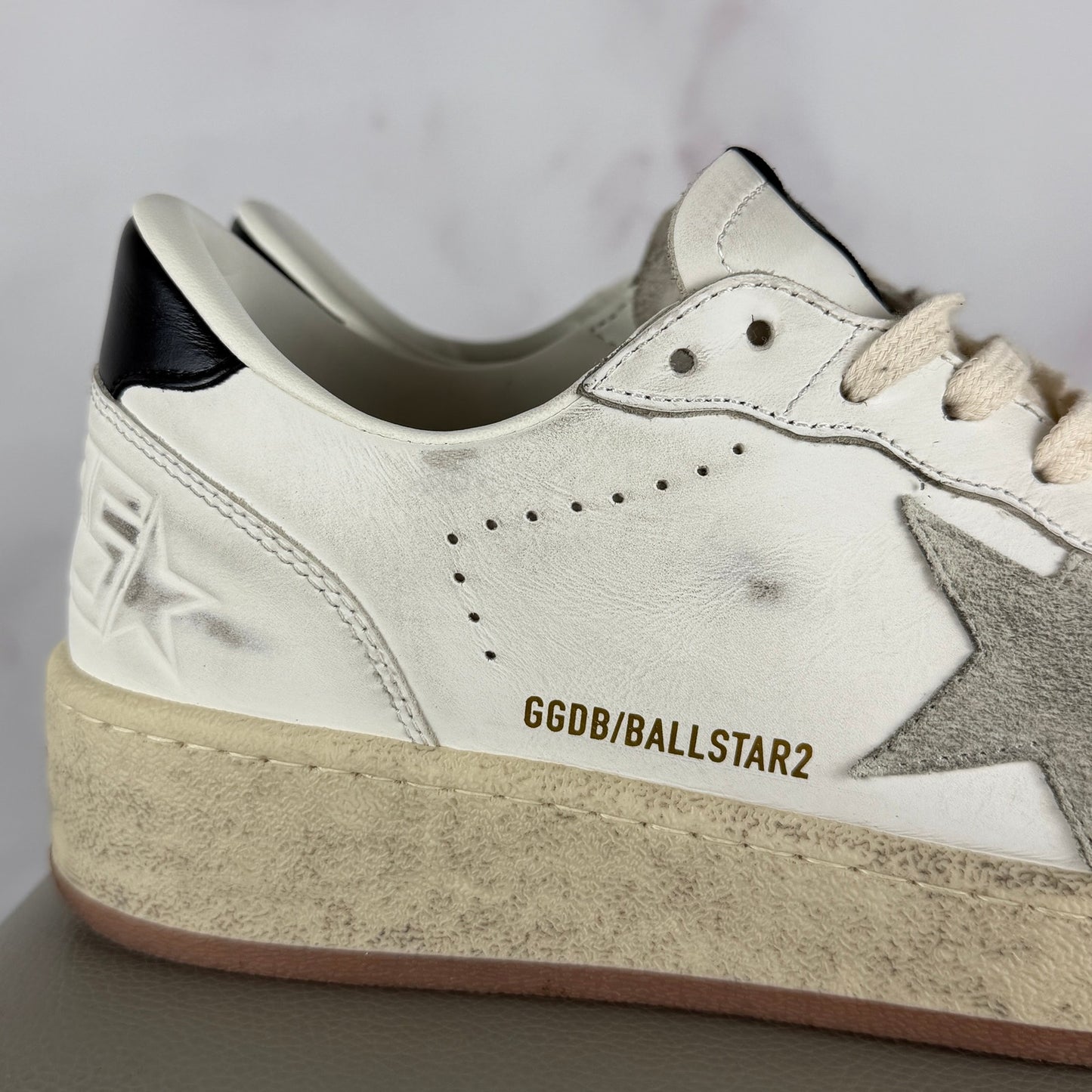 Golden Goose Ball Star 2 Sneaker White Ice
